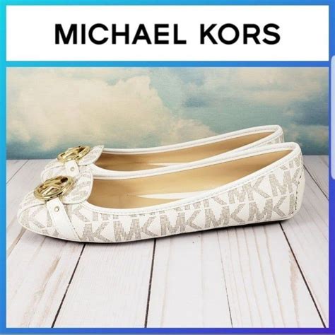 michael kors vanilla pink|Michael Kors vanilla flats 8m.